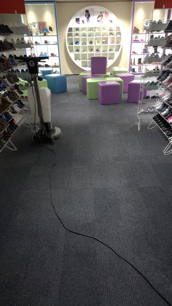 image shows: Commercial Carpet Cleaning Portfolio